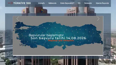“Türkiye 100” programı için başvurular başladı