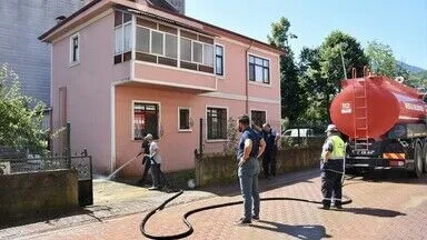 Kastamonu’da su baskınının ardından ekiplerin çalışması sürüyor