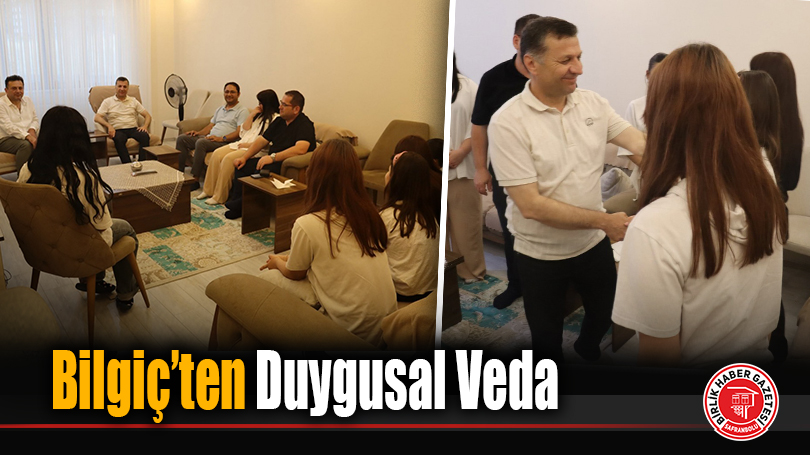 Bilgiç’ten Duygusal Veda