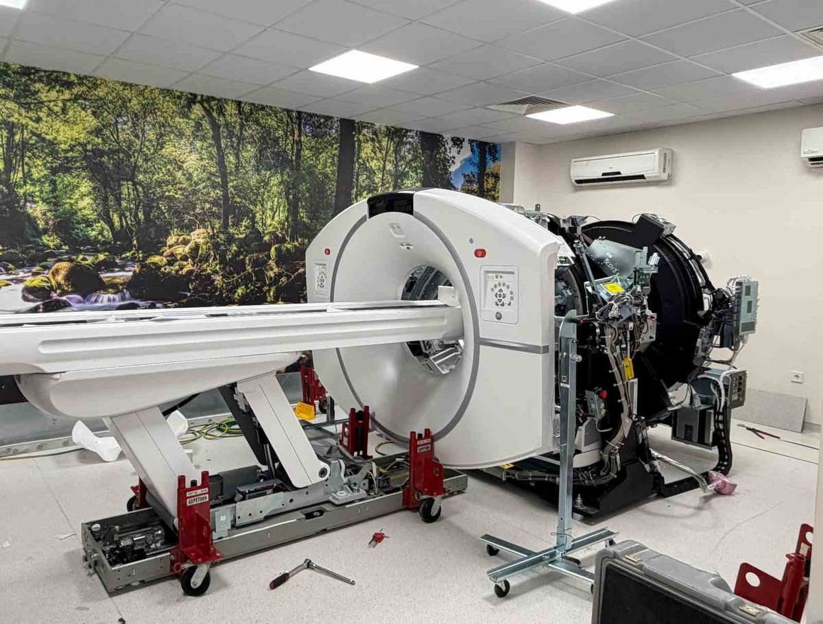 Düzce’de 2 Milyon Dolarlık PET-CT yatırımında kurulum başladı