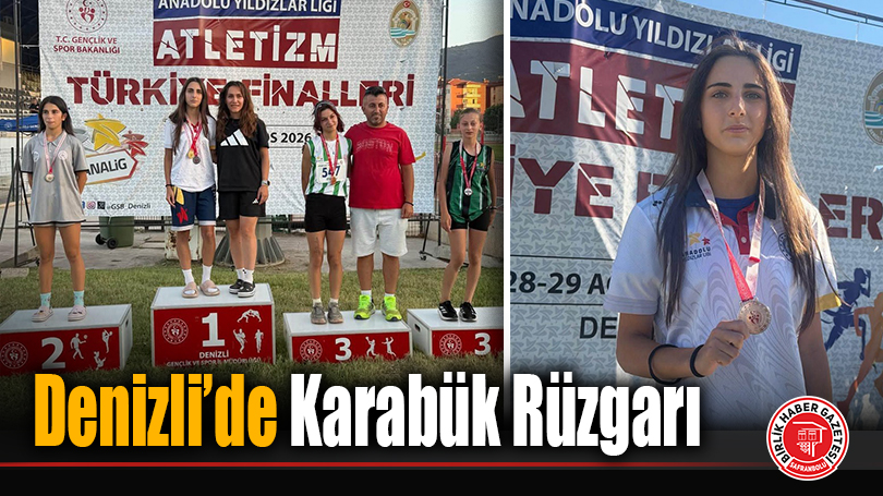 Denizli’de Karabük Rüzgarı: Zehra Ozan’dan Türkiye Finallerinde Çifte Başarı