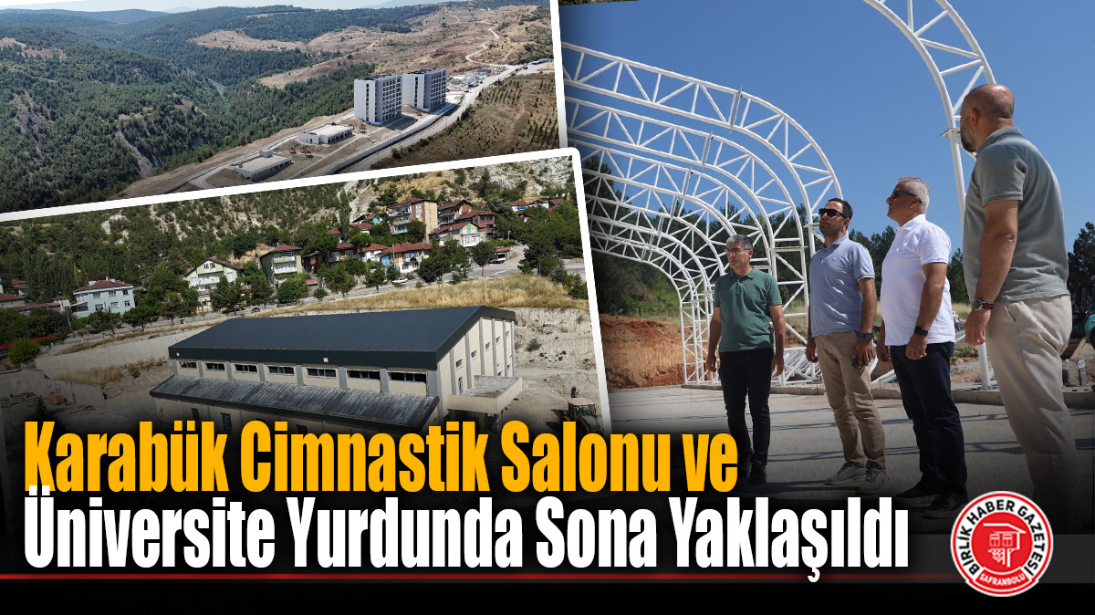 Karabük Gençlik ve Spor İl Müdürü Coşkun Güven Yatırımları Yerinde İnceledi