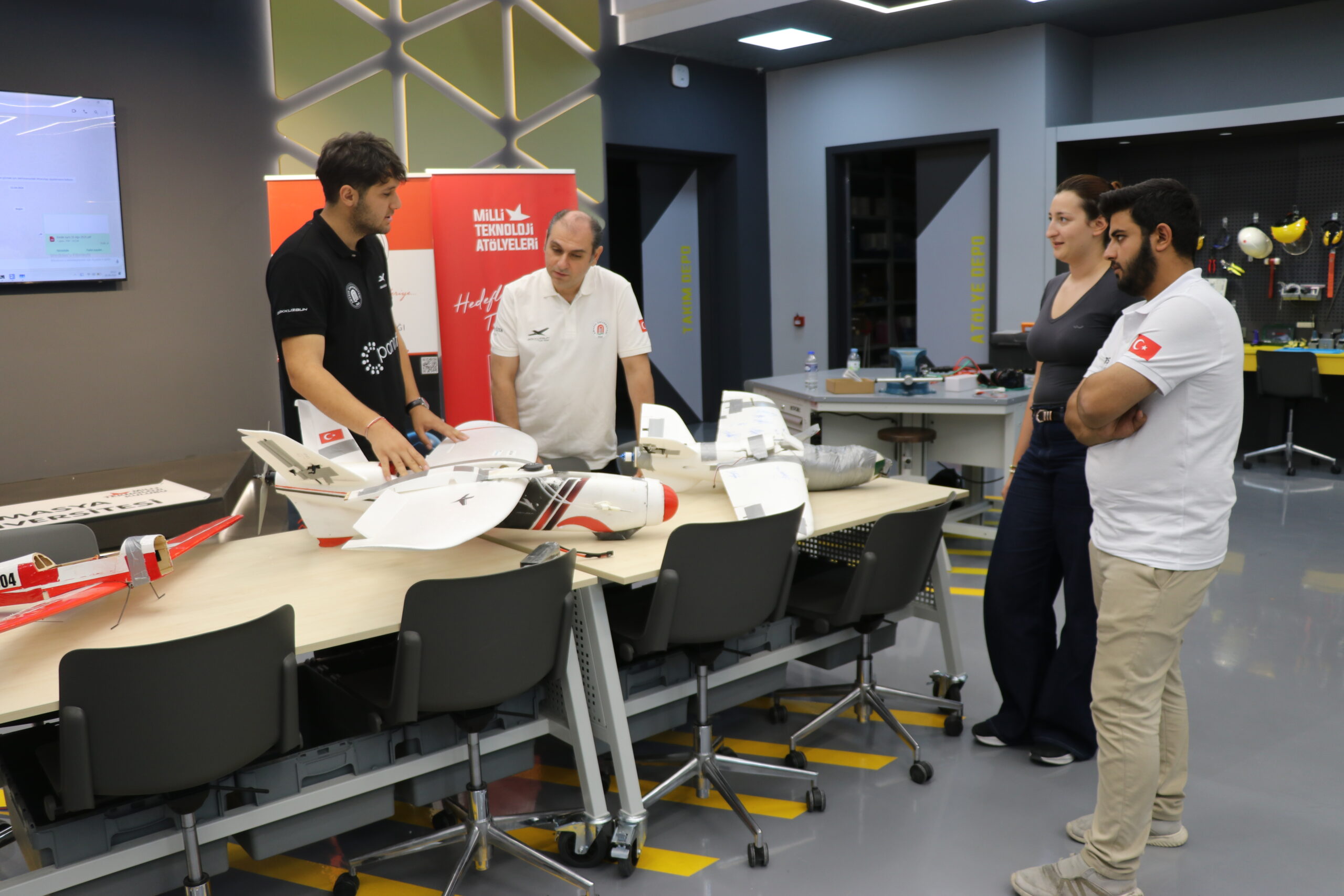 Amasya Üniversitesi öğrencileri tasarladıkları İHA ile “Savaşan İHA” yarışmasına katılacak