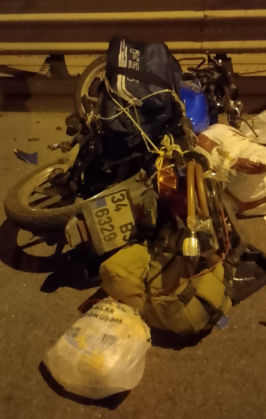 Anadolu Otoyolu’nda kamyona çarpan motosikletli öldü