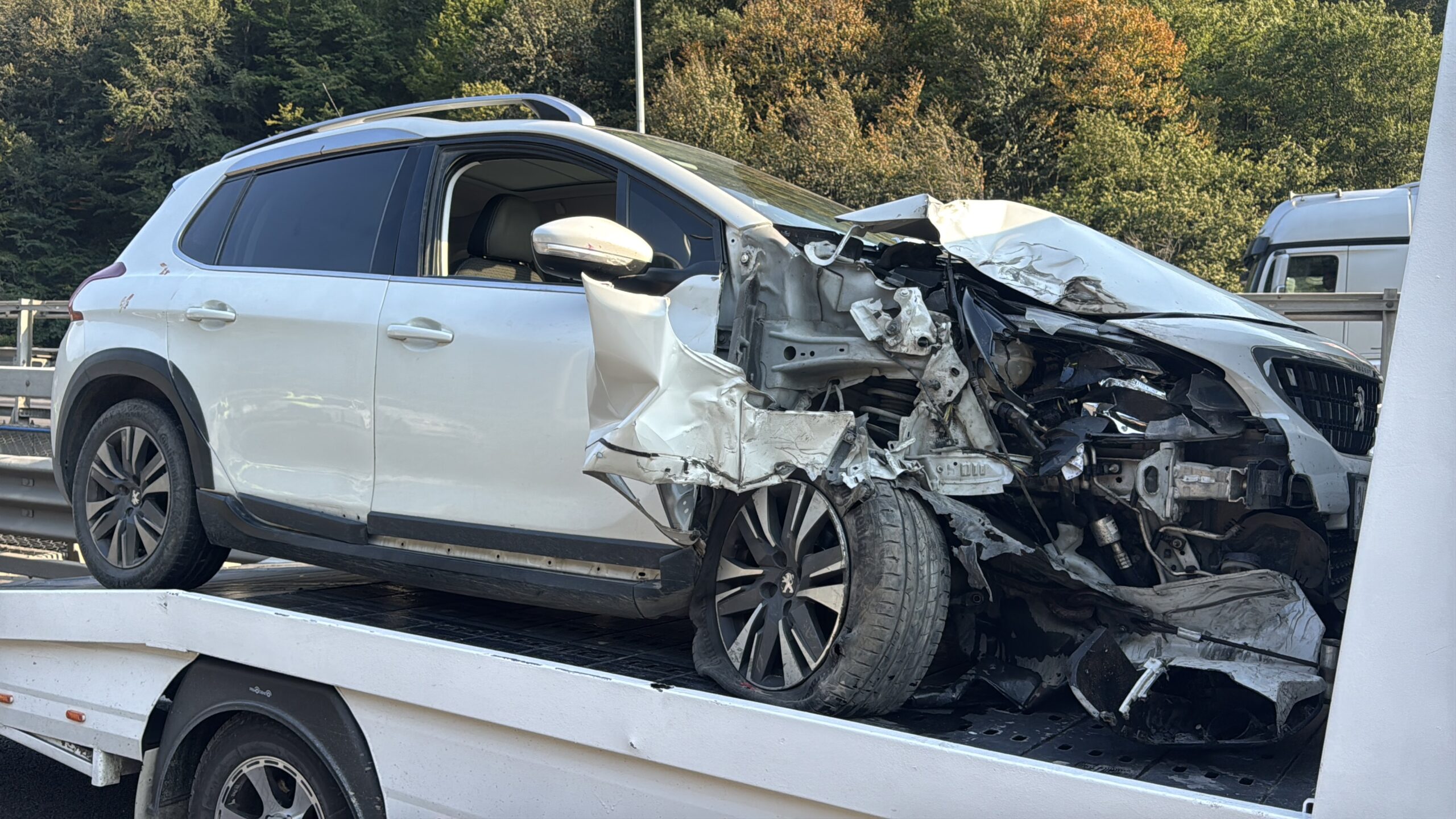 Anadolu Otoyolu’nun Bolu Dağı Tüneli kesiminde trafik kazaları ulaşımı aksattı