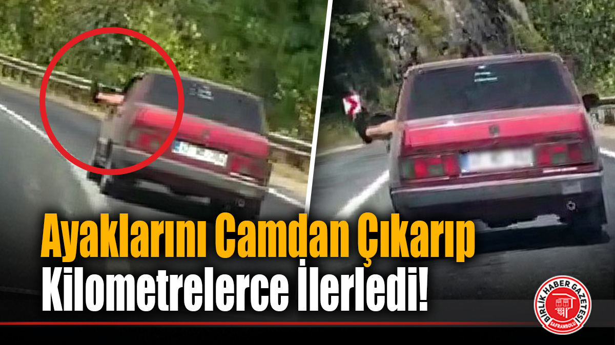Ayaklarını Camdan Çıkarıp Kilometrelerce İlerledi!
