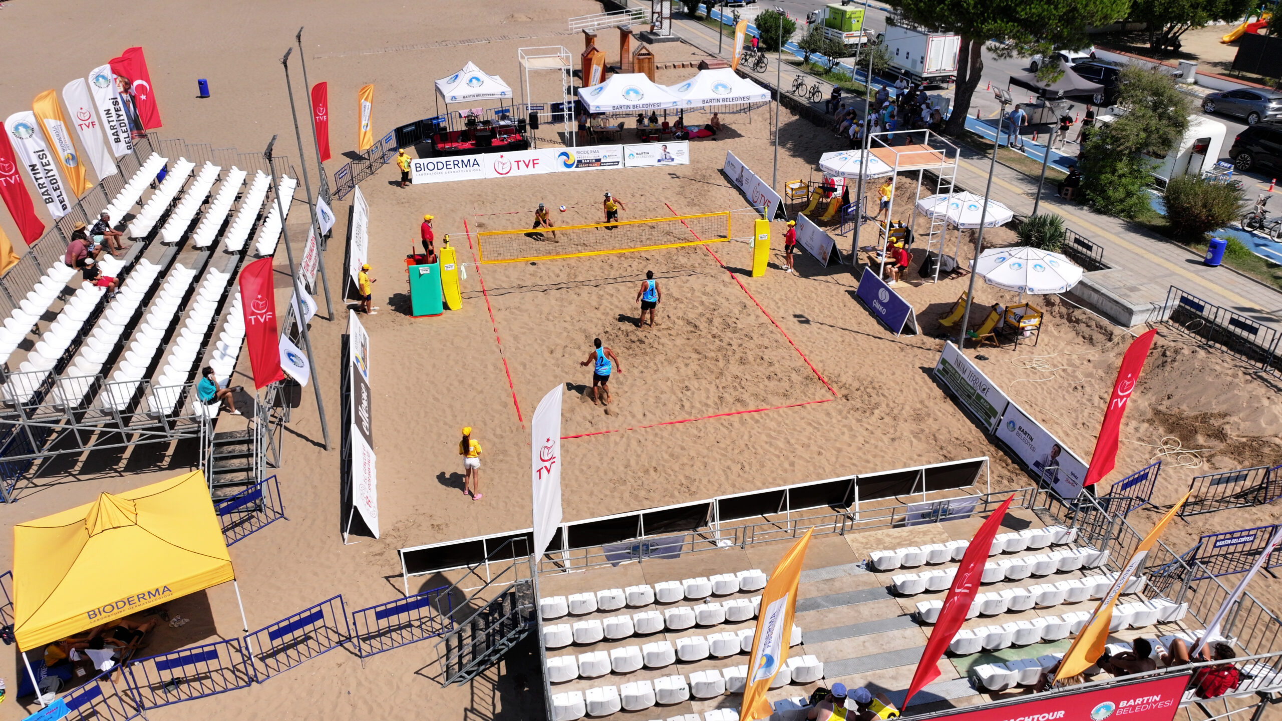 Bartın, uluslararası plaj voleybolu organizasyonuna ev sahipliği yapıyor