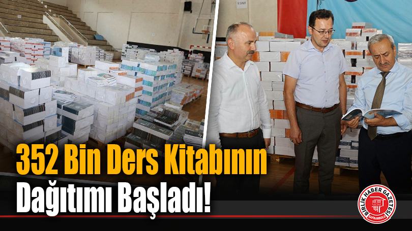 352 Bin Ders Kitabının Dağıtımı Başladı!