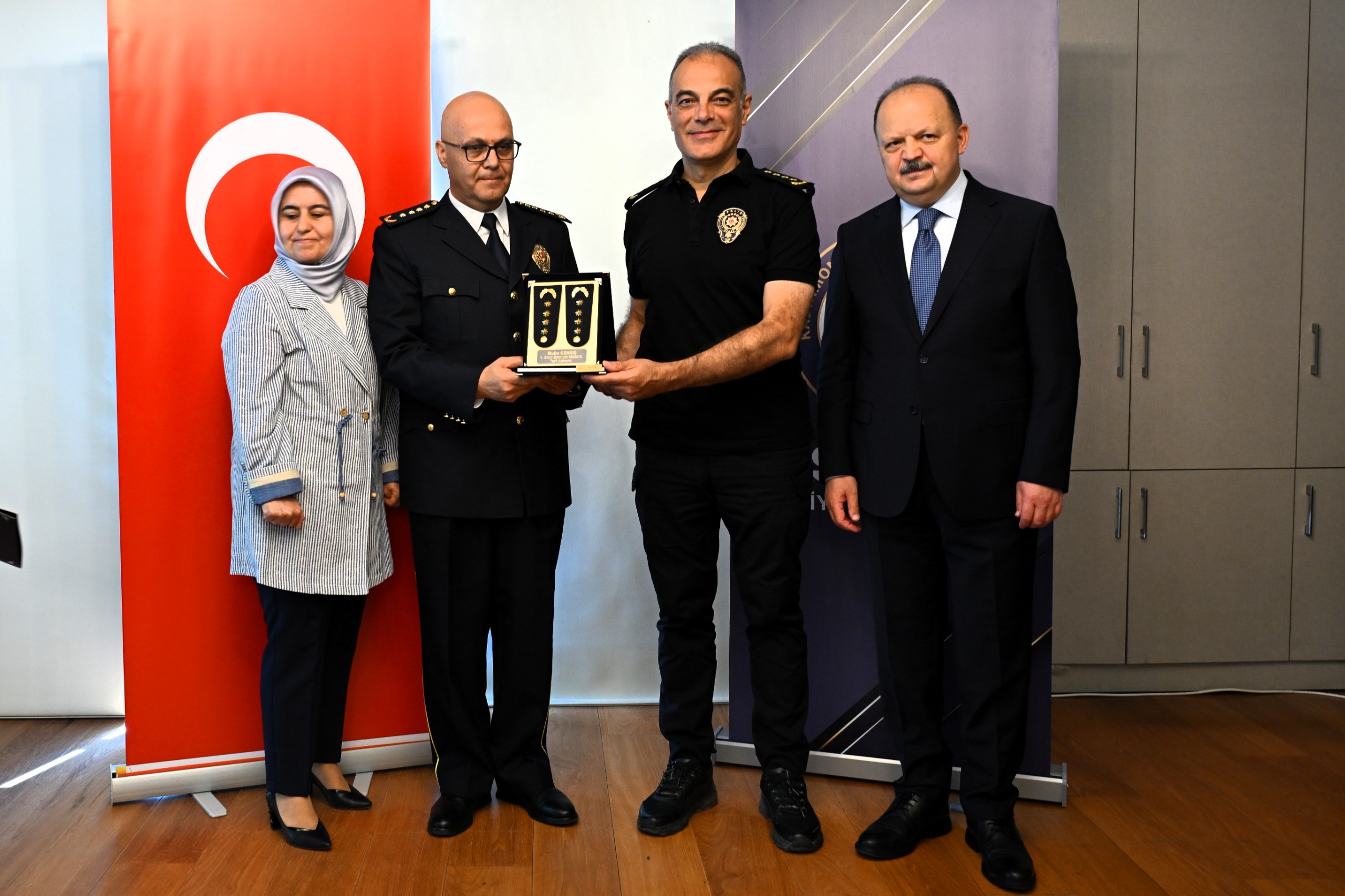 Kastamonu’da rütbe terfi töreni düzenlendi