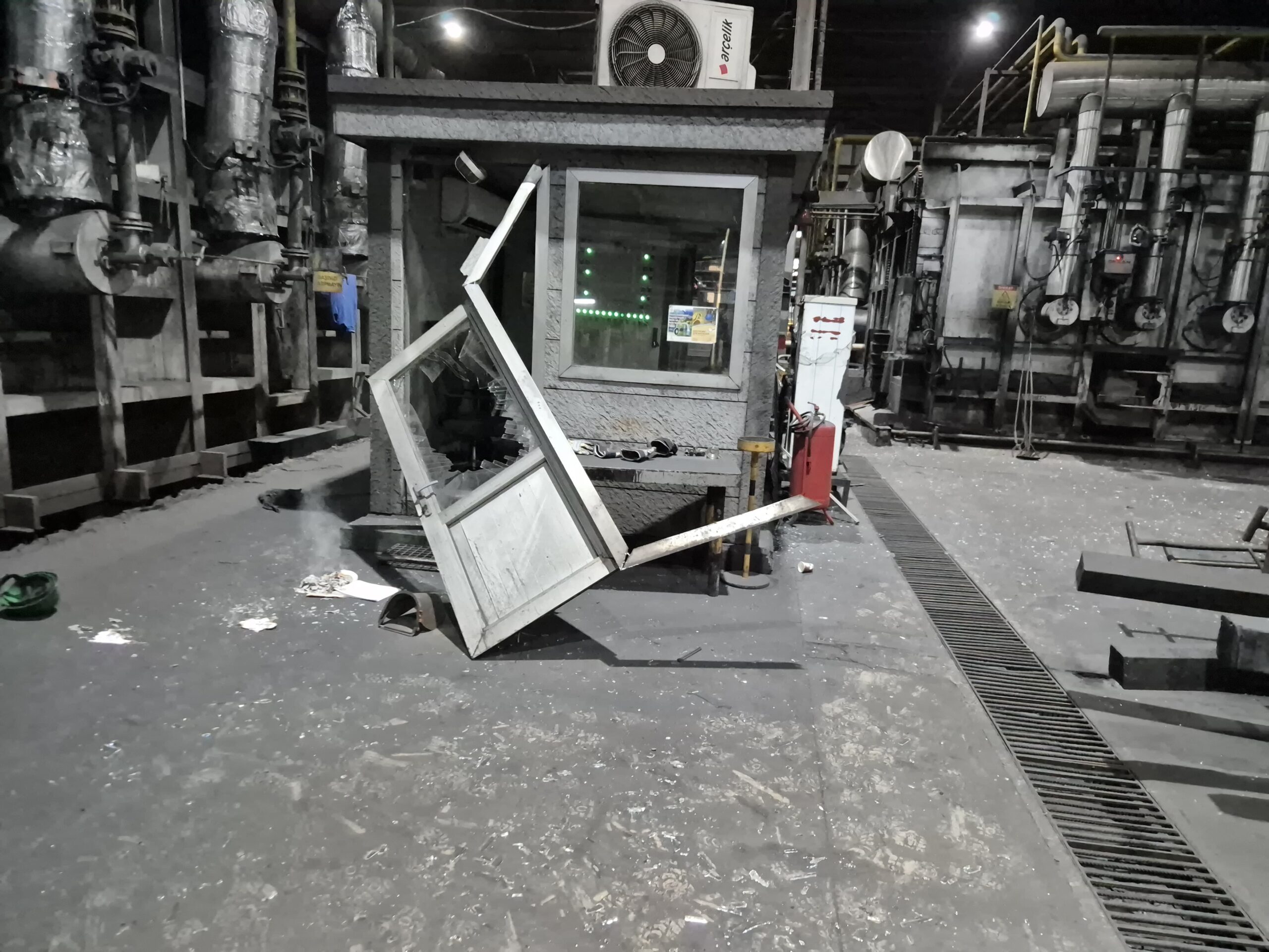 Samsun’da demir çelik fabrikasındaki patlamada 2 kişi yaralandı