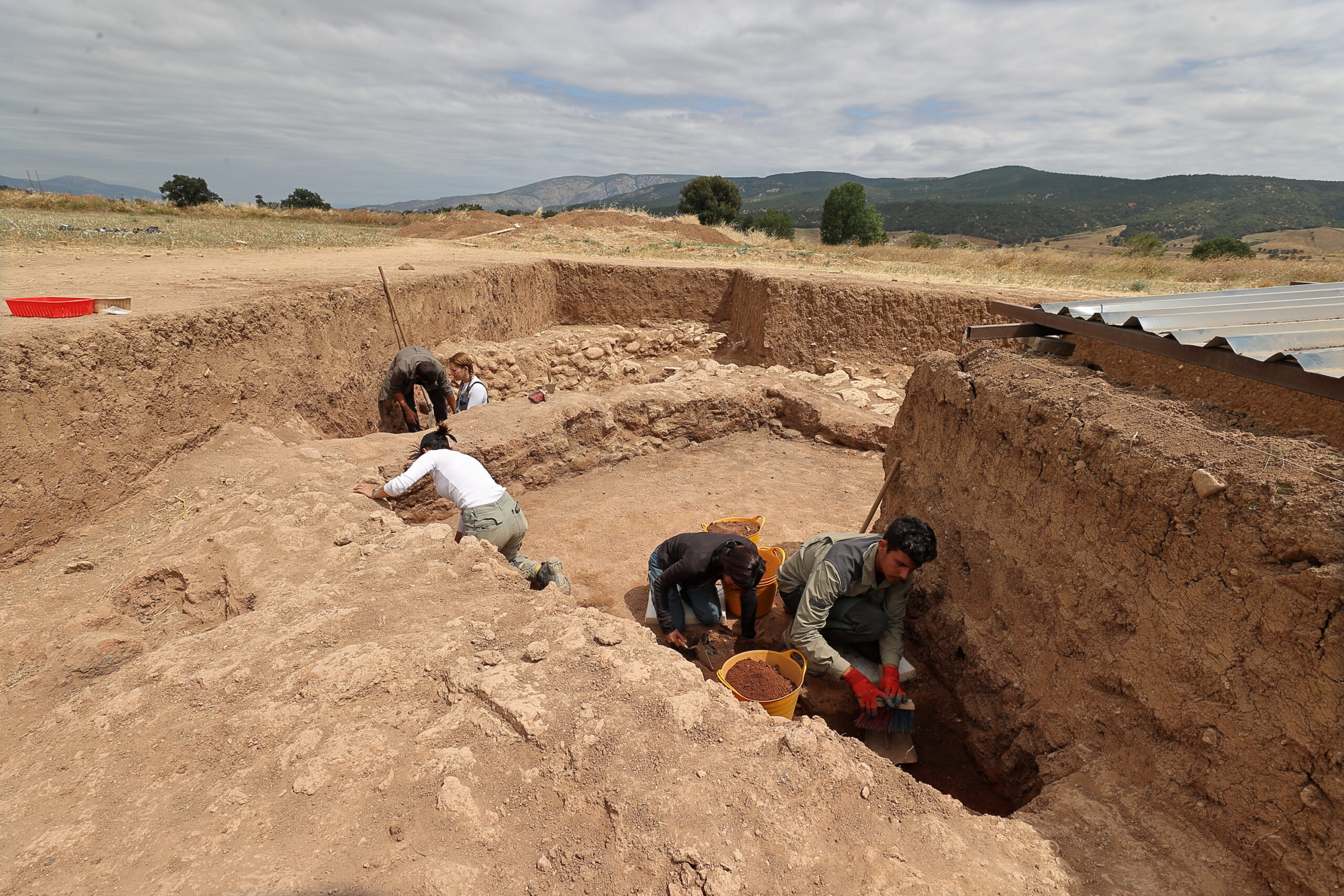 Şapinuva Antik Kenti’ndeki 3 bin 400 yıllık anıtsal yapının gizemini çözmek için çalışmalar sürüyor