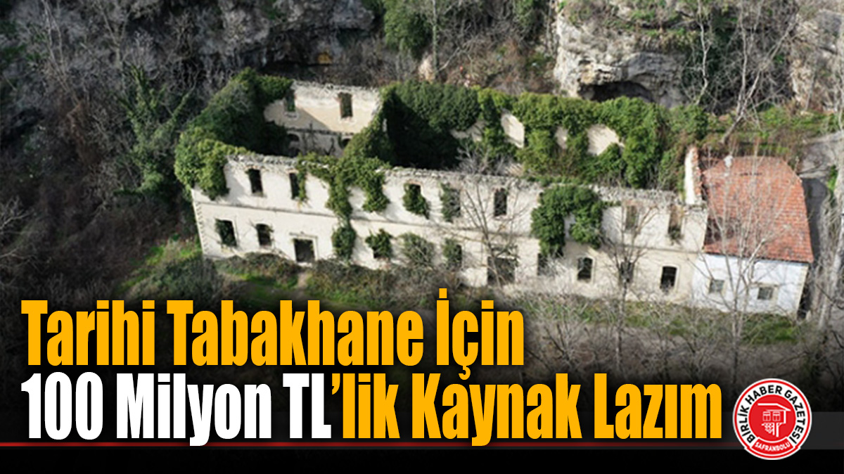 Tarihi Tabakhane İçin 100 Milyon TL’lik Kaynak Lazım