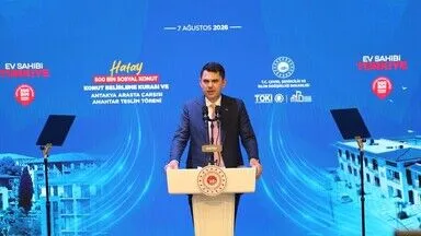 Bakan Kurum: Asrın inşa seferberliğindeki hızımızı, sosyal konut seferberliğinde de sürdürmeye devam ediyoruz