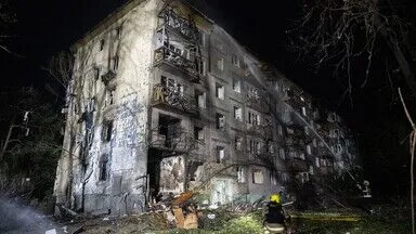 Rusya’nın Kiev’e düzenlediği hava saldırısında 9 kişi hayatını kaybetti, 28 kişi yaralandı