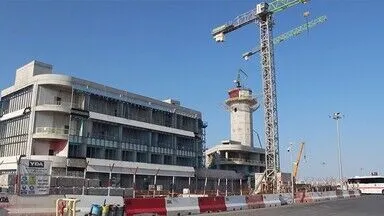Antalya Havalimanı’nın 77 metrelik yeni kulesinde inşaat hızla ilerliyor