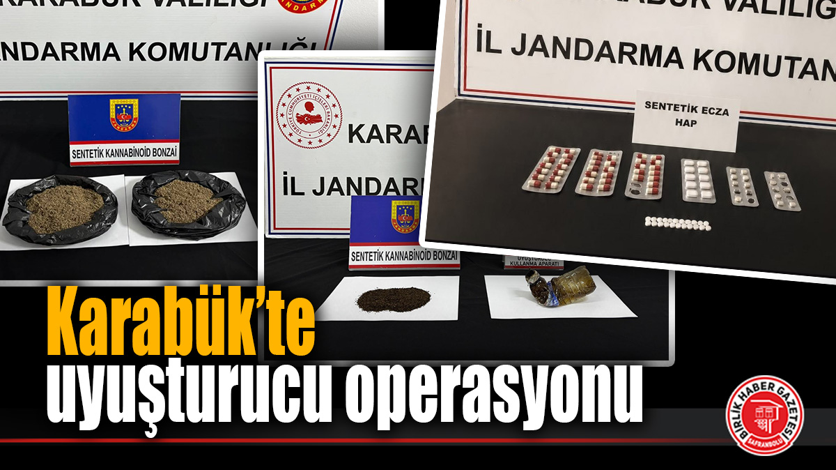 Karabük ve Safranbolu’da Jandarmadan Uyuşturucu Operasyonu: 3 Gözaltı!