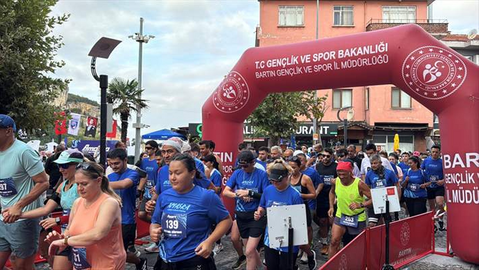 Bartın’da “1. Amasra Çeşm-i Cihan Koşusu” yapıldı
