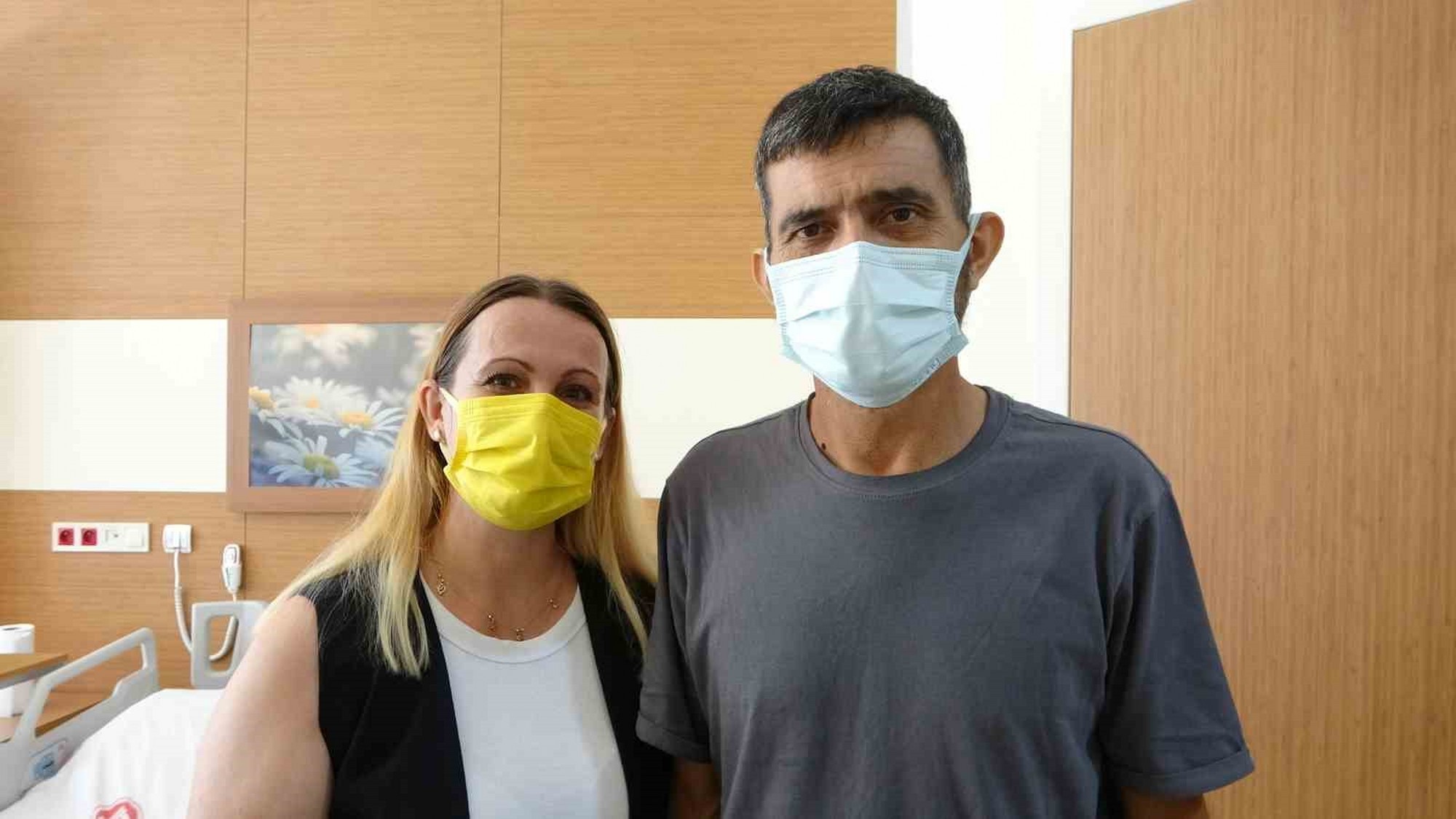Eşinin böbreği ile hayata tutundu