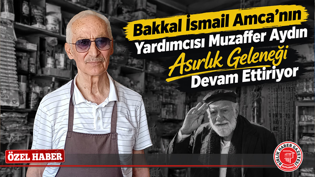 Safranbolu’nun Asırlık Çınarı Bakkal İsmail Amca’nın Kapısı Kapanmadı