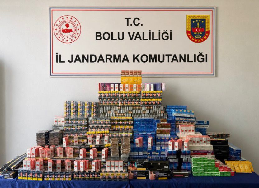 Bolu’da kaçakçılık operasyonunda 1 şüpheli hakkında yasal işlem yapıldı