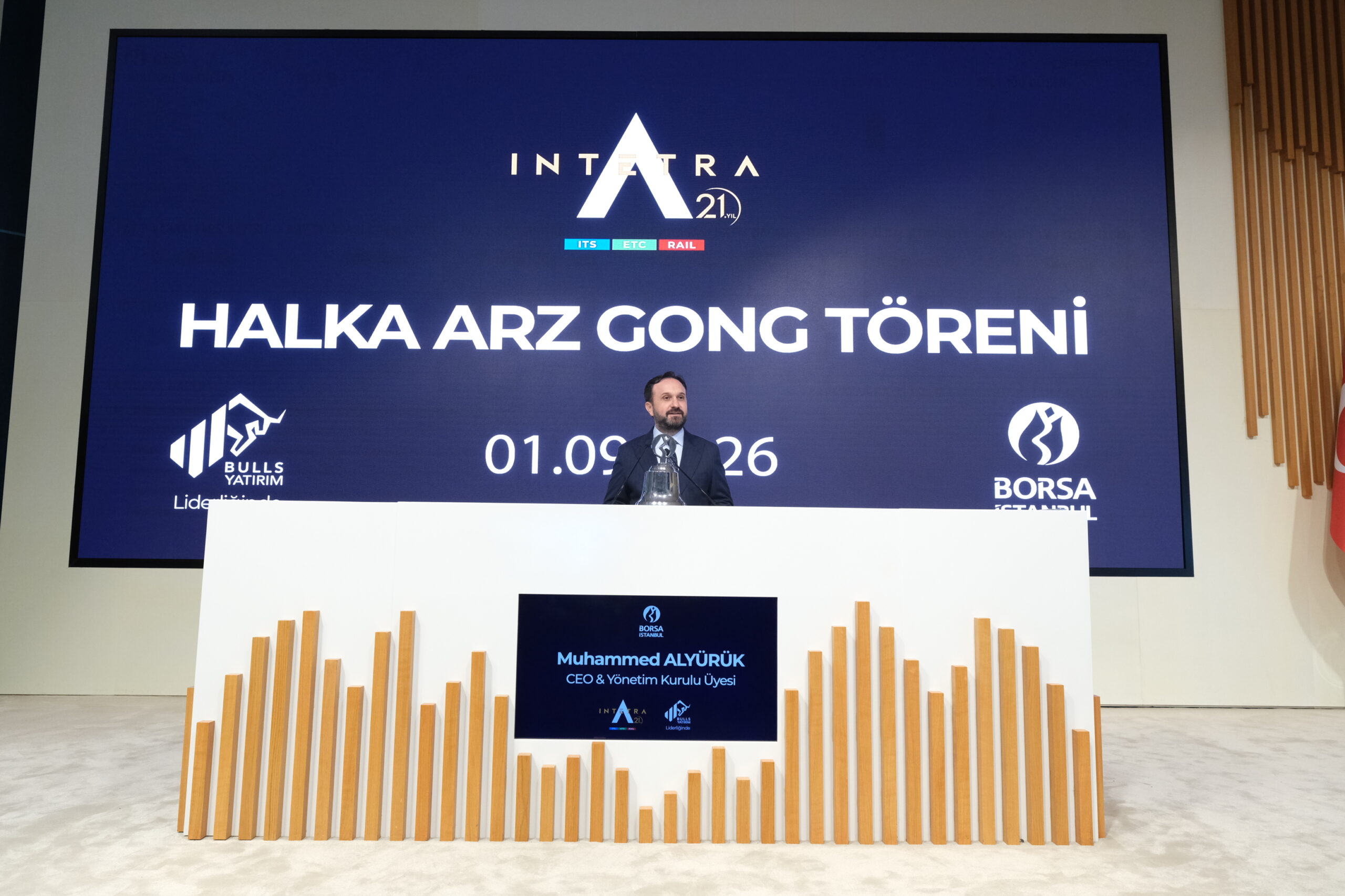 Borsa İstanbul’da gong İntetra Teknoloji için çaldı