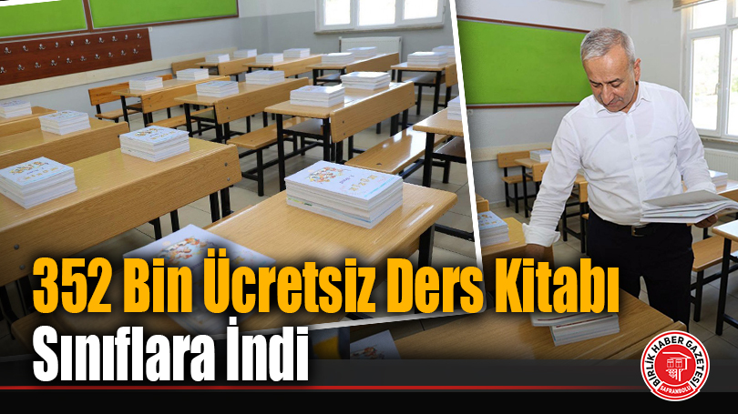 352 Bin Ücretsiz Ders Kitabı Sınıflara İndi