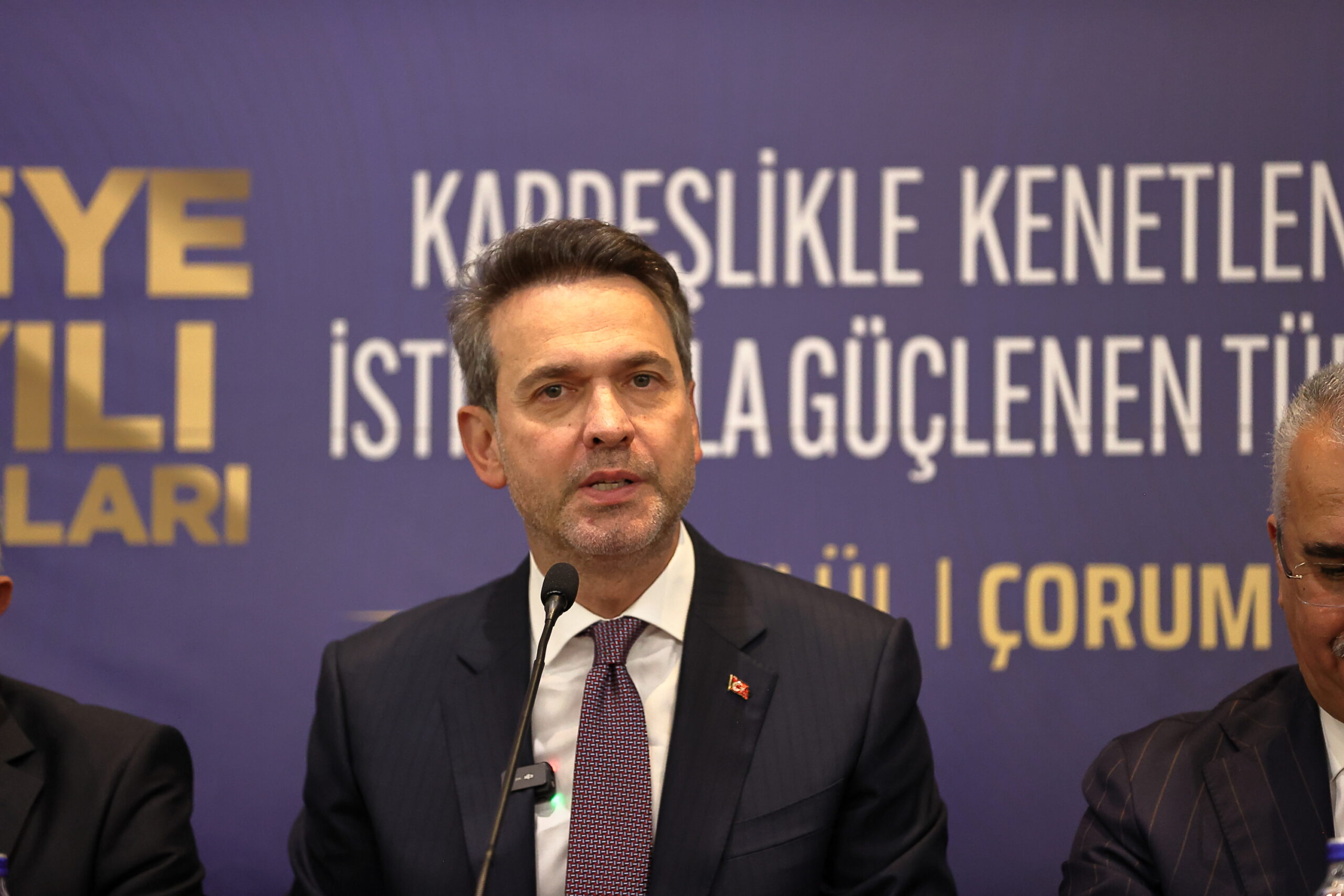 Enerji ve Tabii Kaynaklar Bakanı Bayraktar, Çorum’da konuştu: