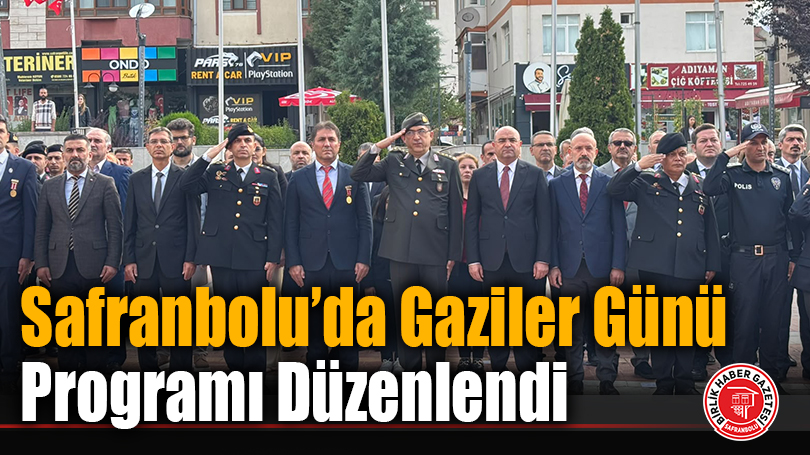 Safranbolu’da Gaziler Günü Programı Düzenlendi