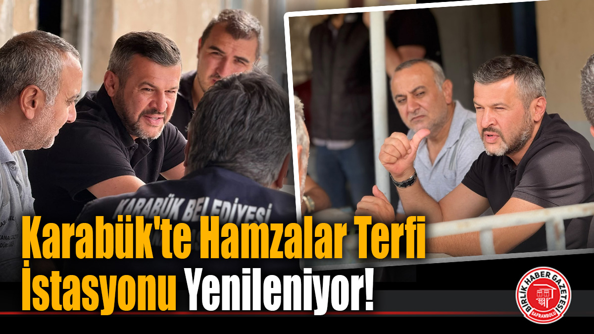 Karabük’te Hamzalar İçme Suyu Terfi İstasyonu Yenileniyor