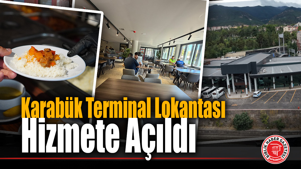 Karabük Terminal LokantasıHizmete Açıldı