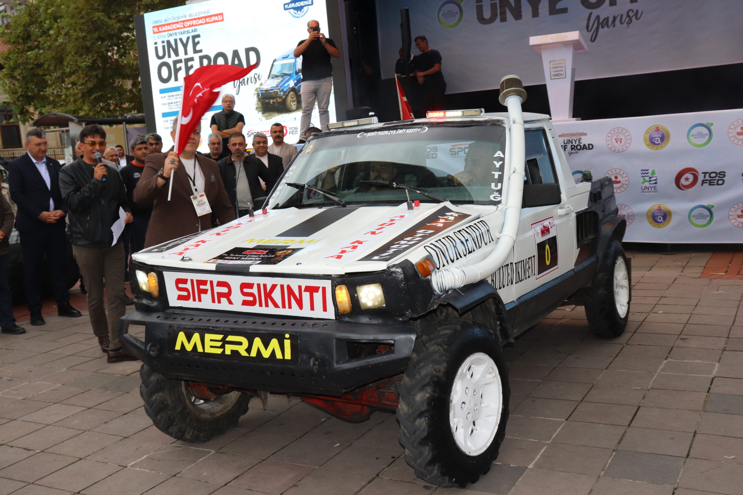 Karadeniz Off-Road Kupası 2. ayak yarışının seremonisi yapıldı