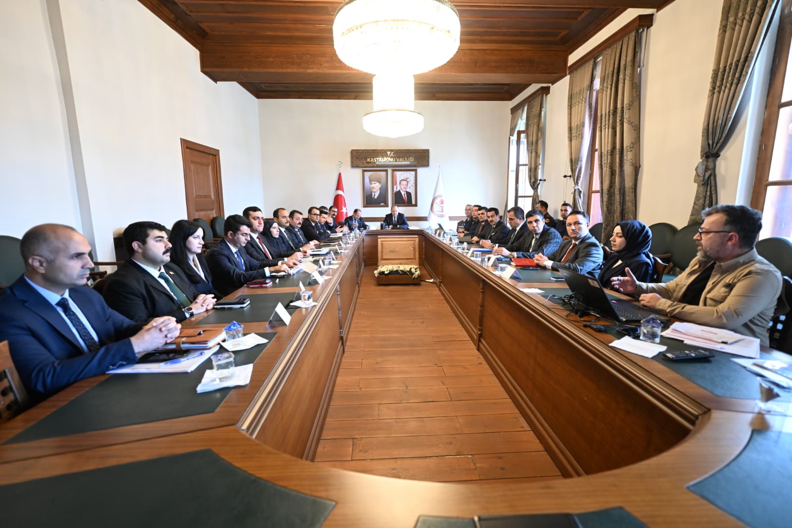 Kastamonu Valisi Dallı başkanlığında toplantılar yapıldı
