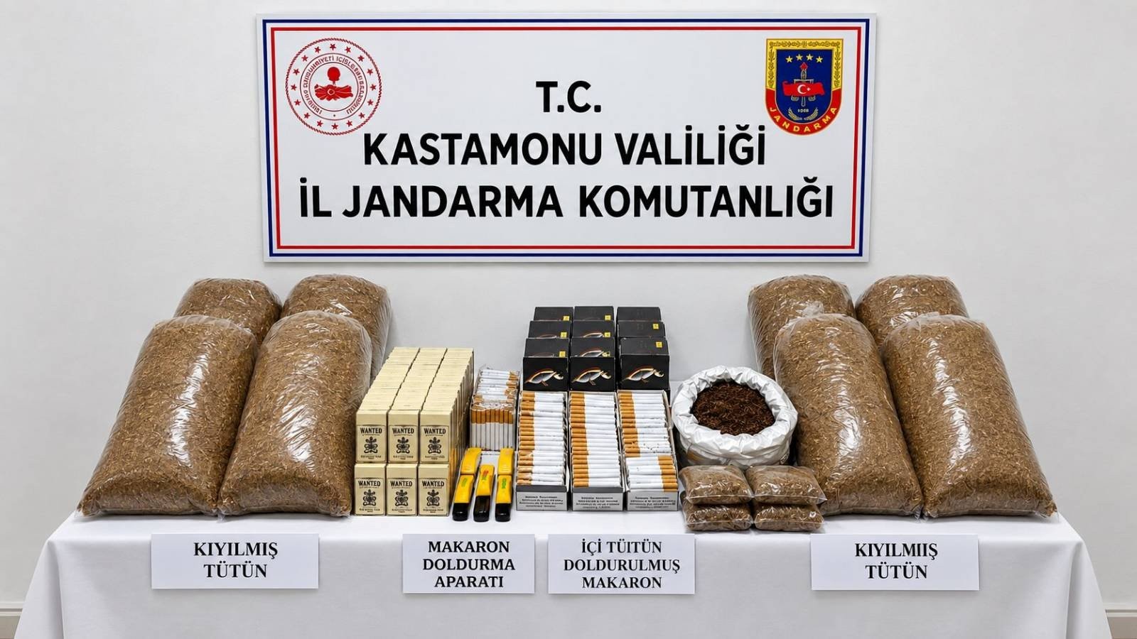 Kastamonu’da operasyonlarda 3 kişi gözaltına alındı
