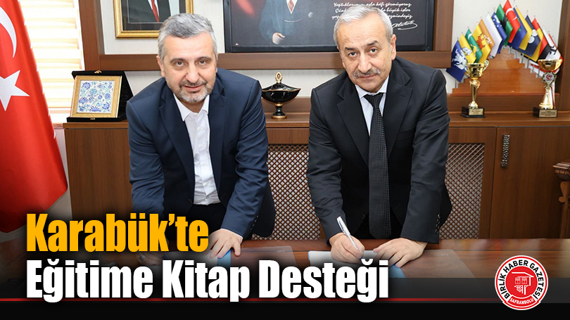 Karabük’te Eğitime Kitap Desteği