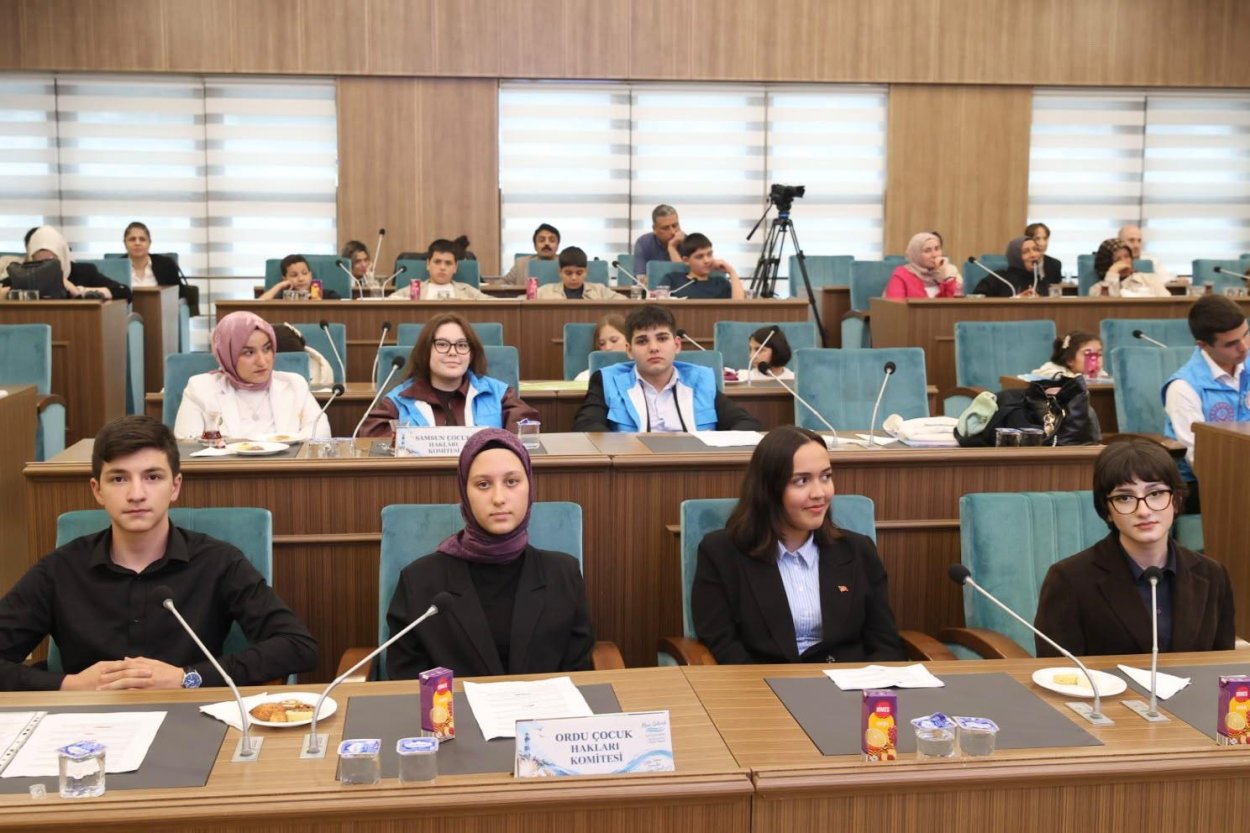 Ordu’da çocuklar iklim zirvesi için buluştu