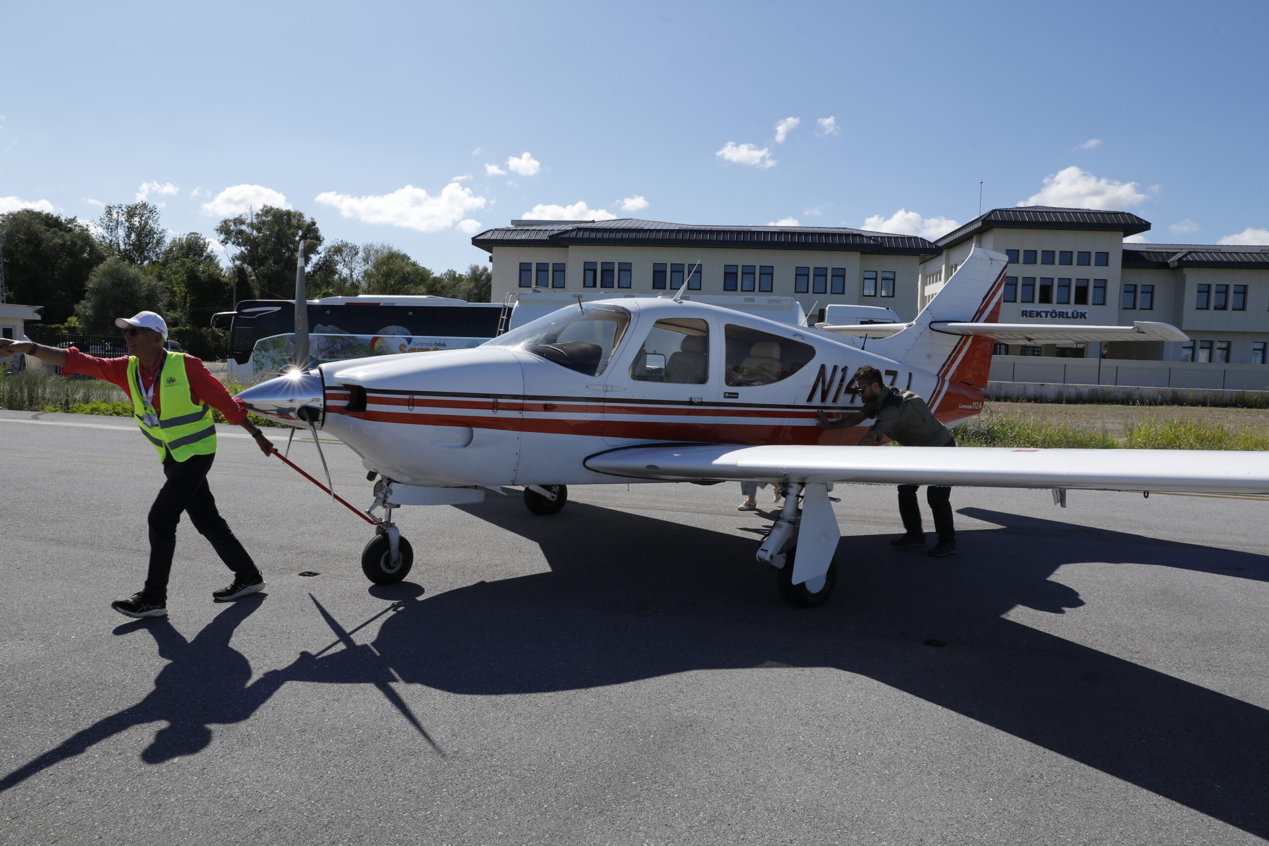 Pilotlar “Georgia’ya Özel Pilot Seferi 2026” kapsamında Türkiye’ye geldi