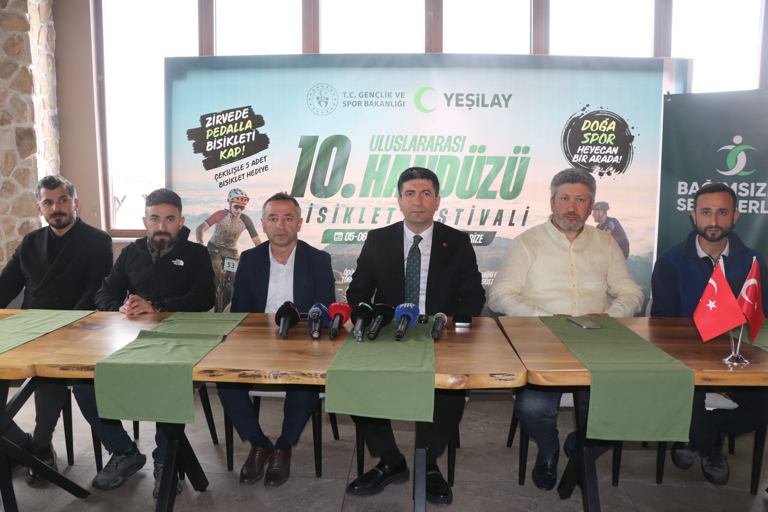 Rize’de Yeşilay 10. Uluslararası Handüzü Bisiklet Festivali düzenlenecek