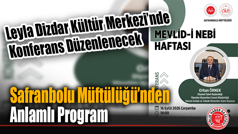 Safranbolu Müftülüğü’nden Anlamlı Program