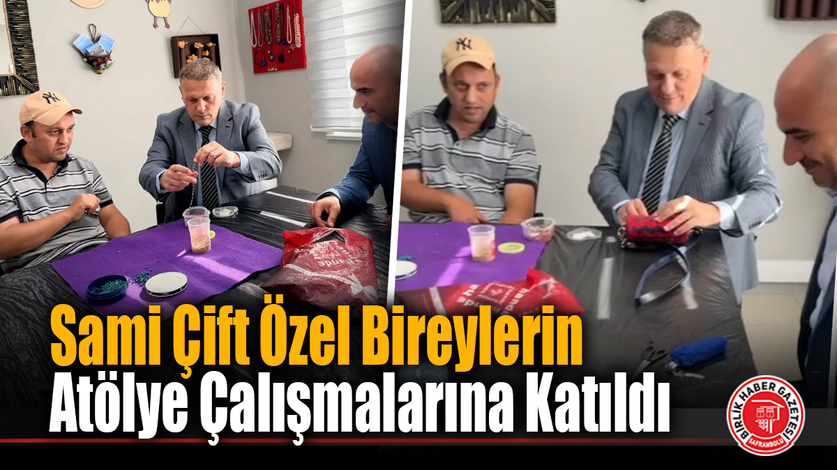İl Müdürü Sami Çift’ten Gündüzlü Bakım Ve Rehabilitasyon Merkezine Ziyaret