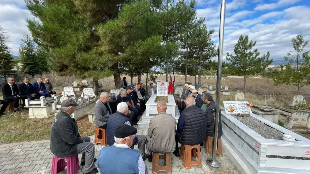 Şehit Hüseyin Koç Tosya’da kabri başında anıldı