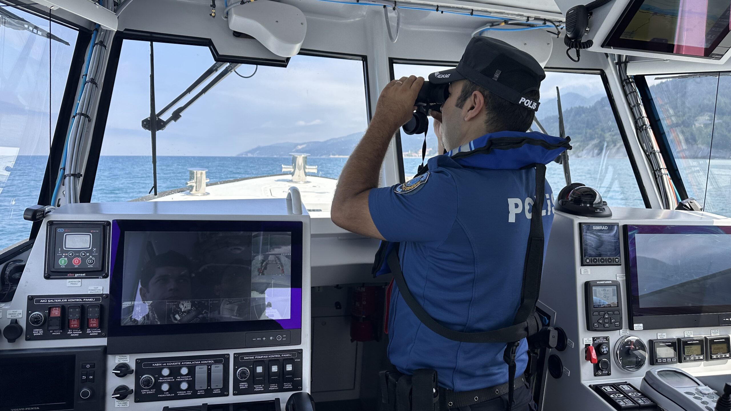 Şehit polisin adının yaşatıldığı kontrol botu “mavi vatan”ın huzuru için görevde