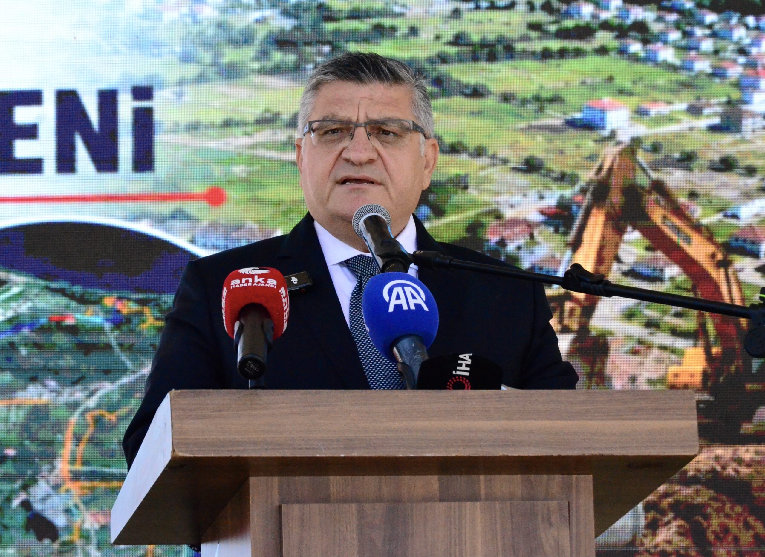 Sinop’ta Kanalizasyon Şebeke İnşaatı Projesi için temel atma töreni düzenlendi