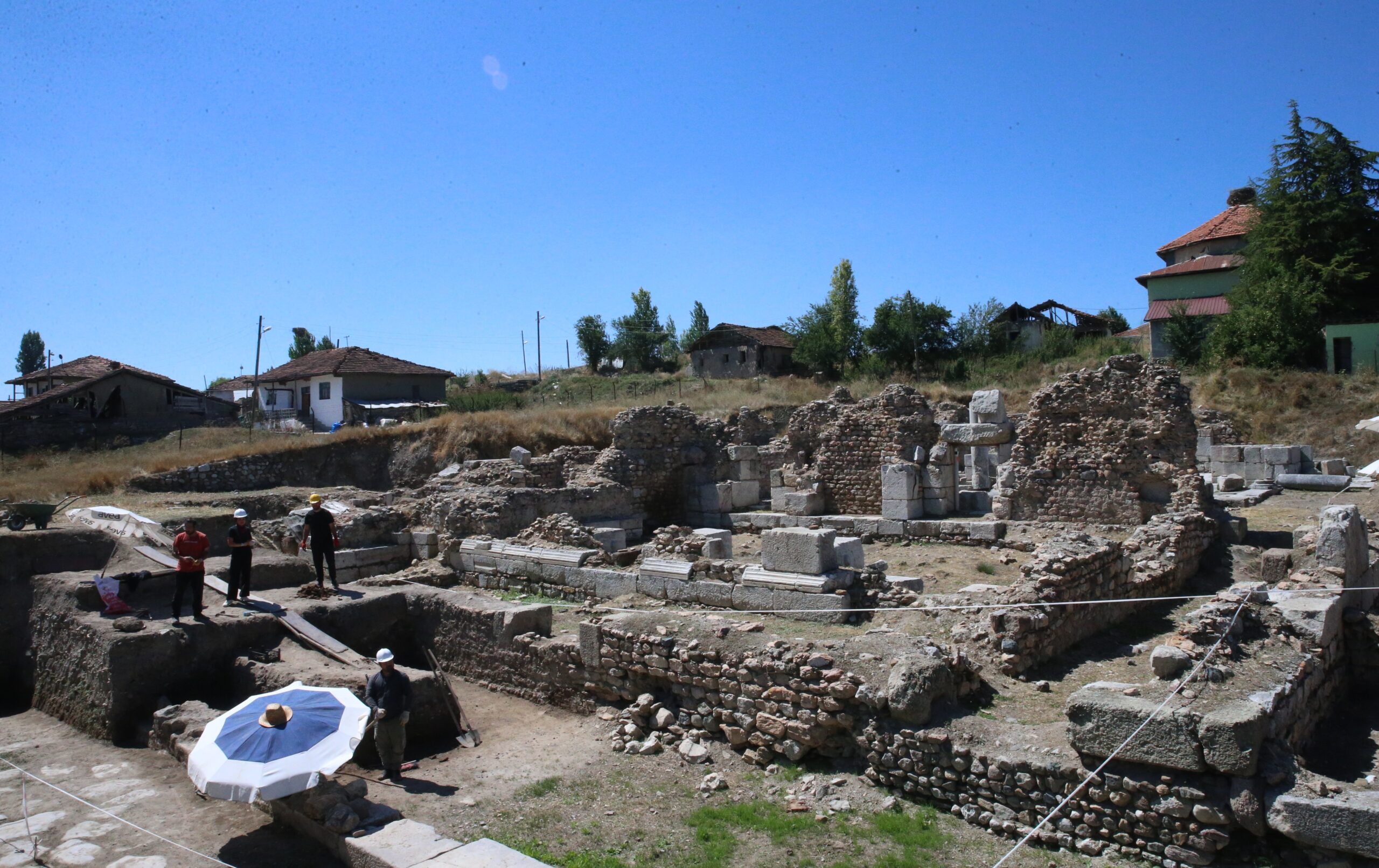 Sulusaray’ın altındaki Sebastapolis Antik Kenti gün yüzüne çıkarılıyor