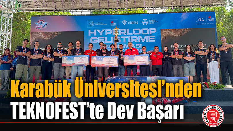 Karabük Üniversitesi’nden TEKNOFEST’te Dev Başarı