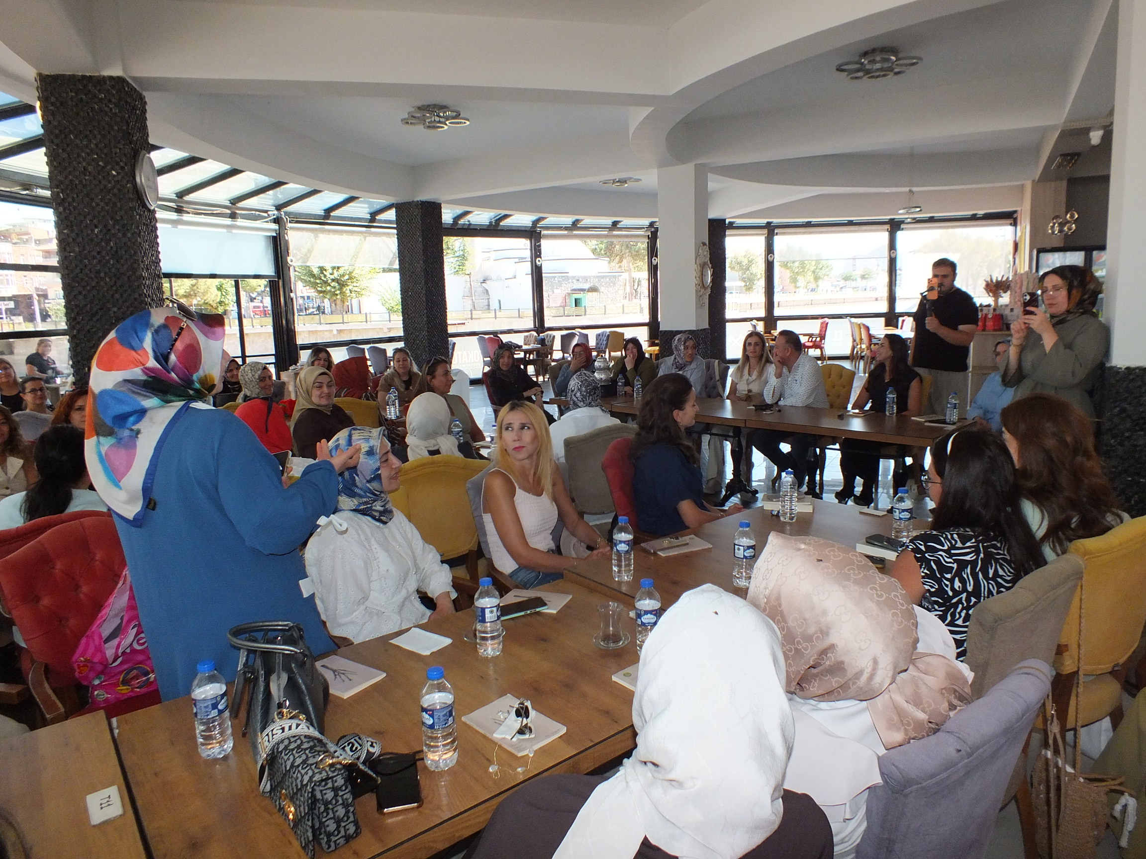 Tokat’ta kitapsever kadınlar bir araya geldi