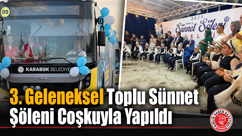 3. Geleneksel Toplu Sünnet Şöleni Coşkuyla Yapıldı