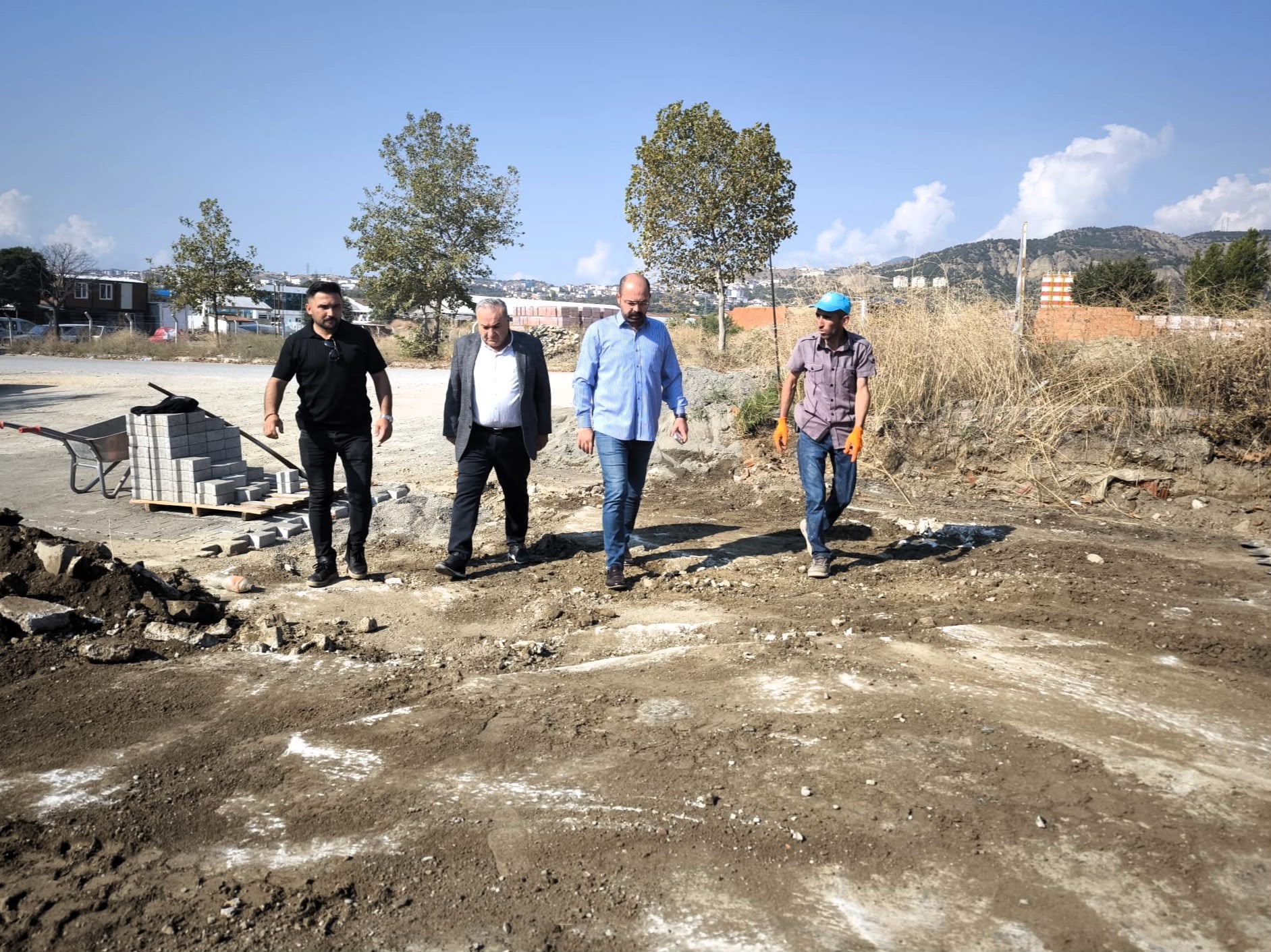 Tosya Belediye Başkanı Kavaklıgil, yürütülen çalışmaları inceledi