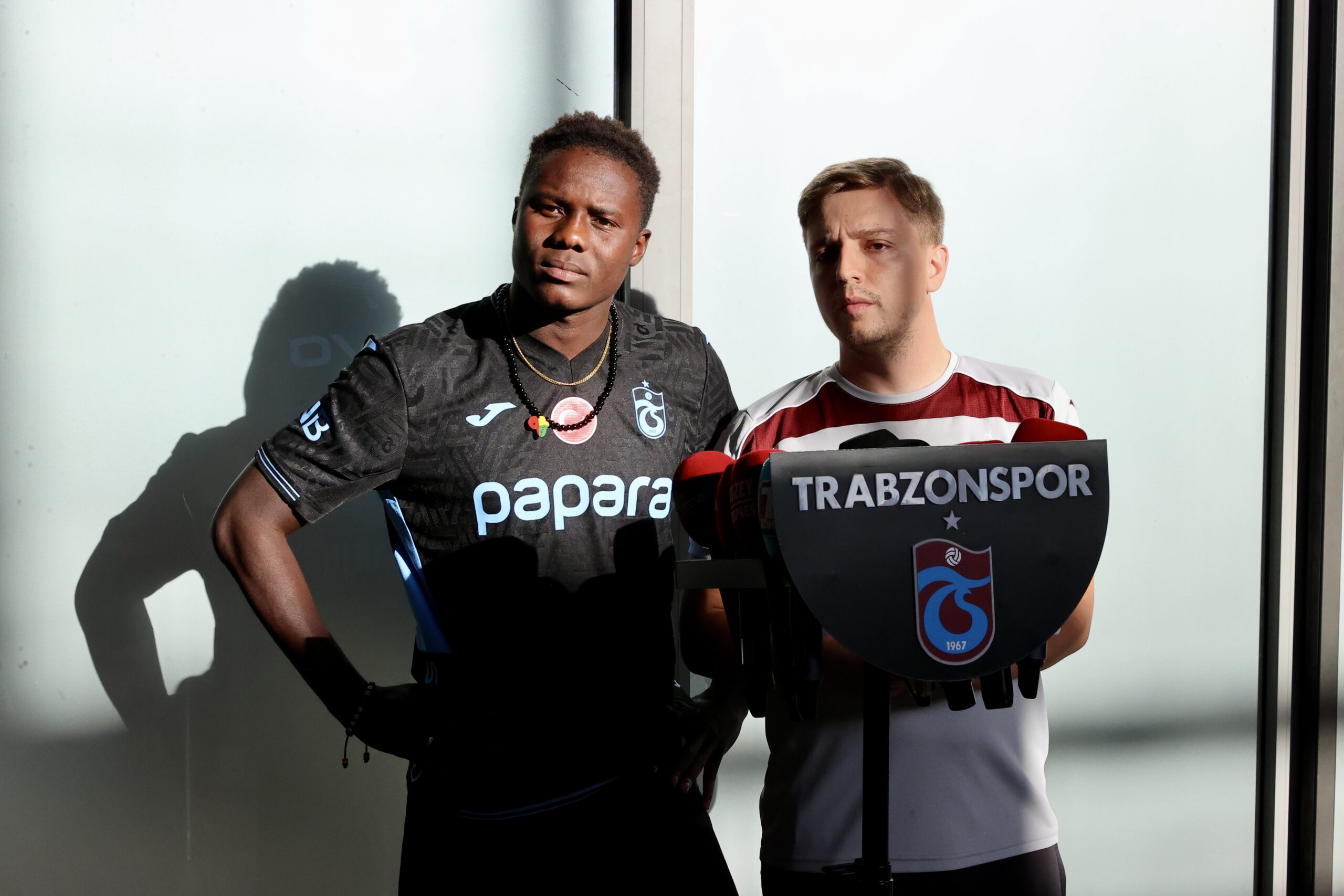 Trabzonspor’un yeni transferi Franculino Dju, Trabzon’a geldi