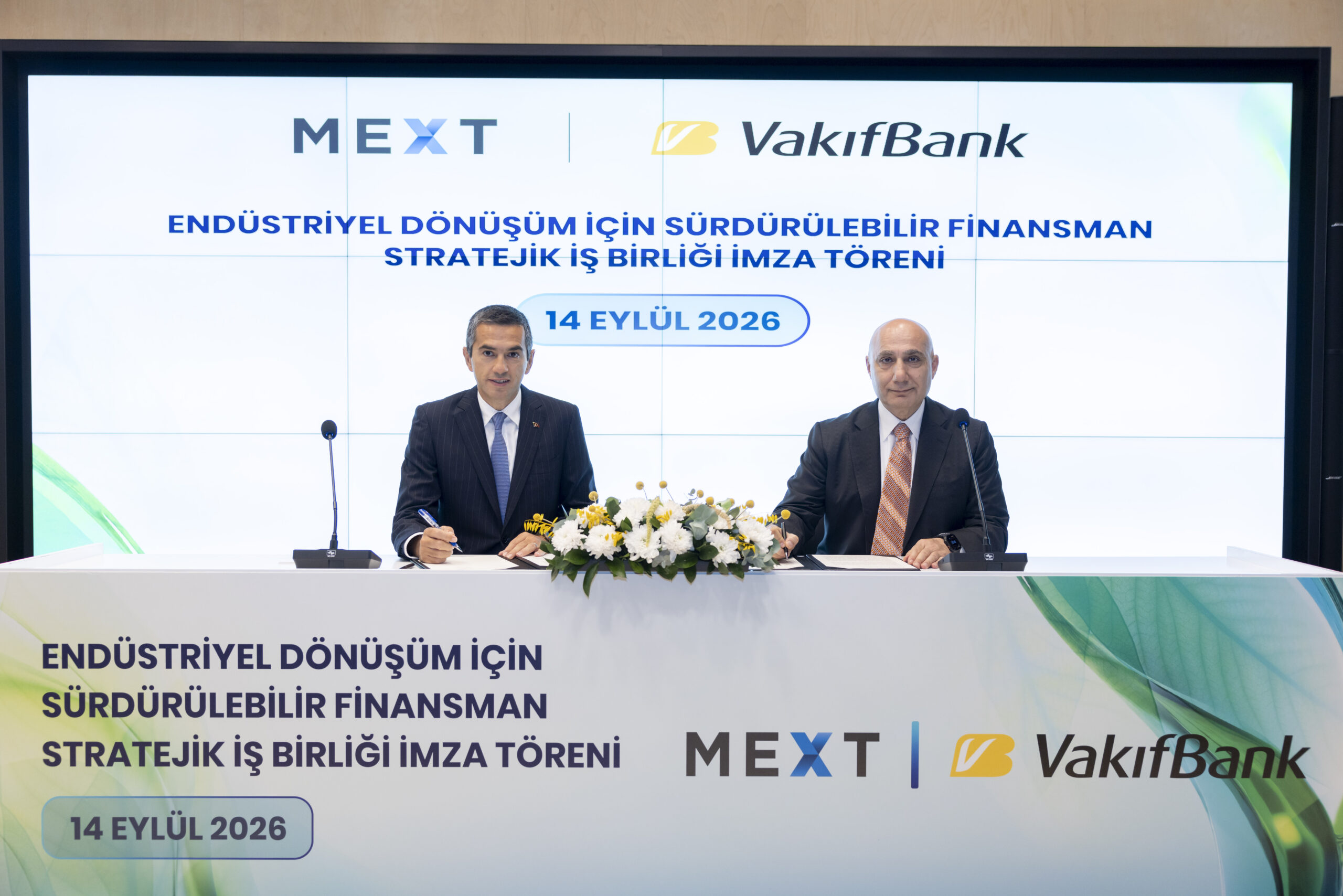 VakıfBank ve MEXT’ten sanayici ve ihracatçıların yeşil dönüşümüne yönelik işbirliği