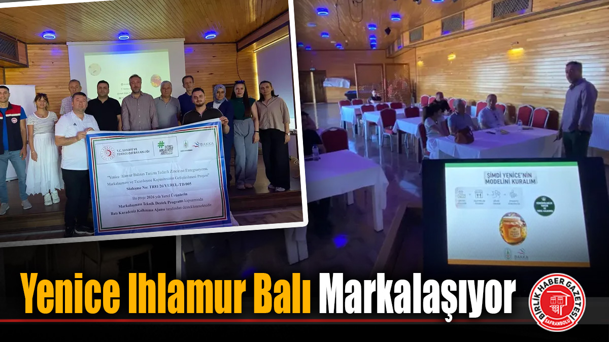 Yenice Ihlamur Balı Markalaşıyor